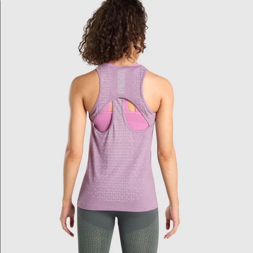 Gym shark workout tank top